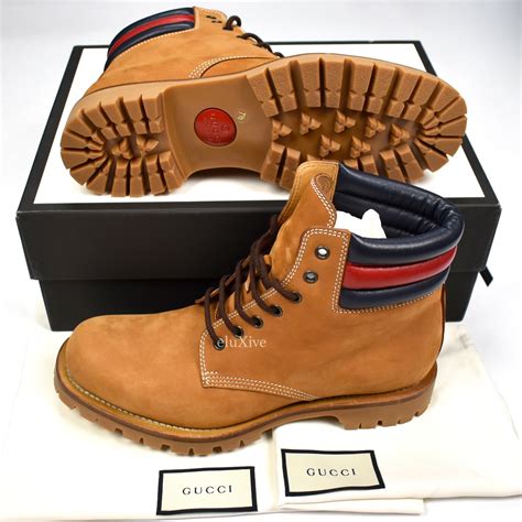 gucci boot men|gucci timberland boots for sale.